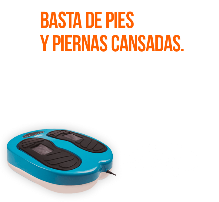 Basta de piernas y pies cansados